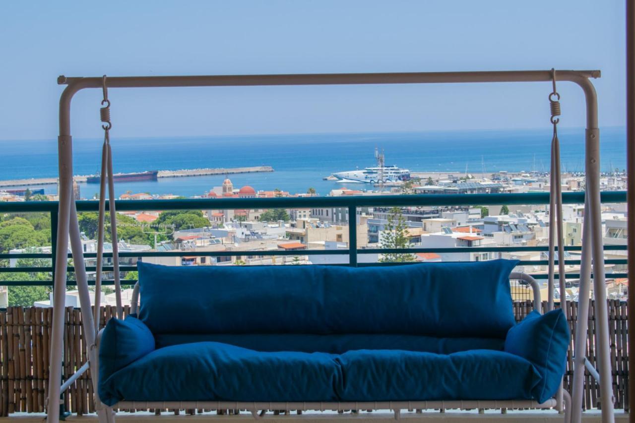 Rooftop With Sea View In Central Rethymno Εξωτερικό φωτογραφία