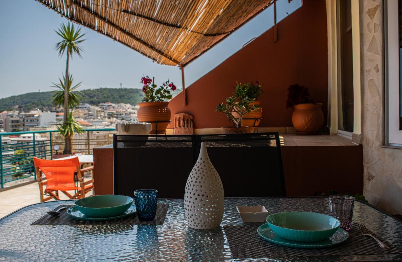 Rooftop With Sea View In Central Rethymno Διαμέρισμα Εξωτερικό φωτογραφία